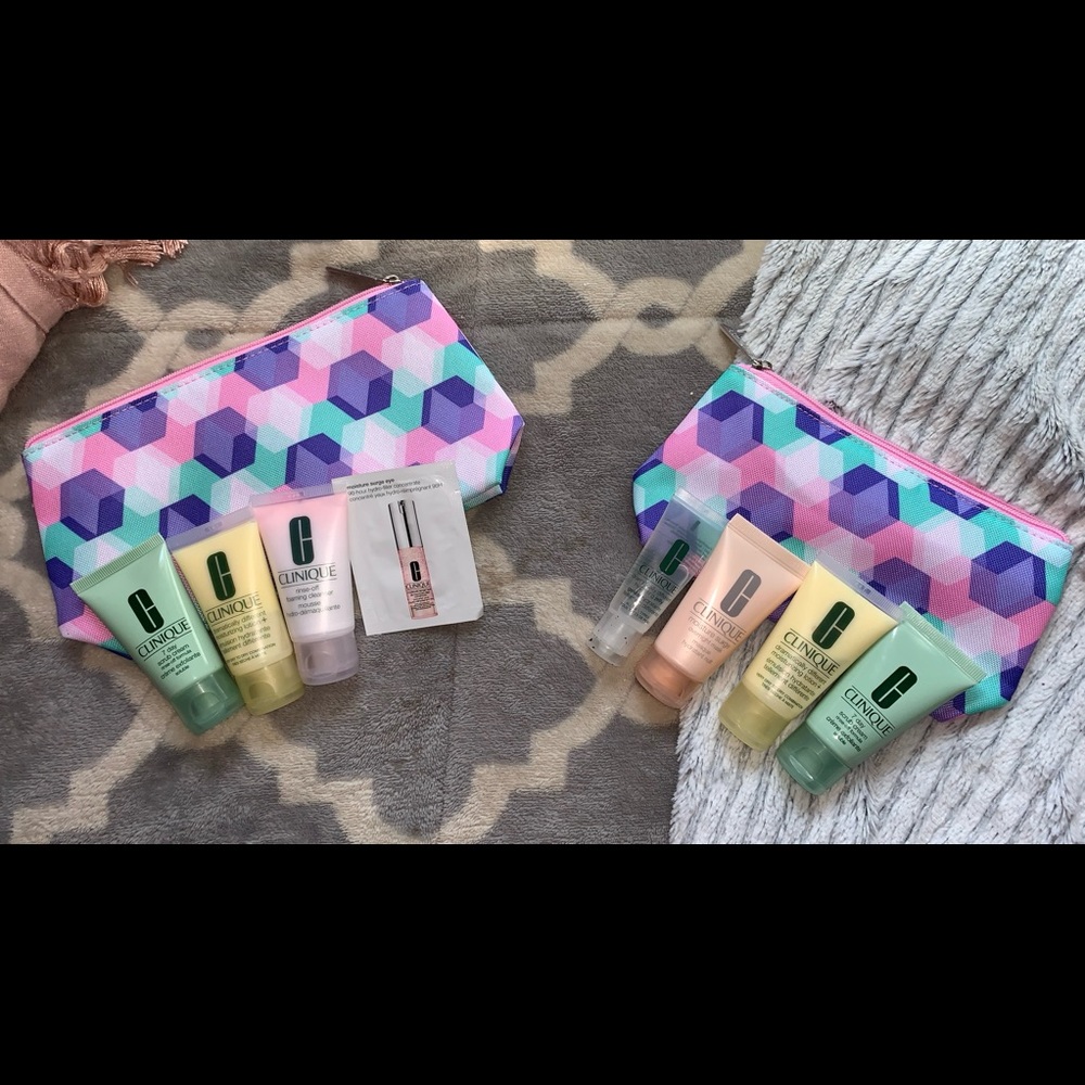 CLINIQUE SAMPLE BAGS